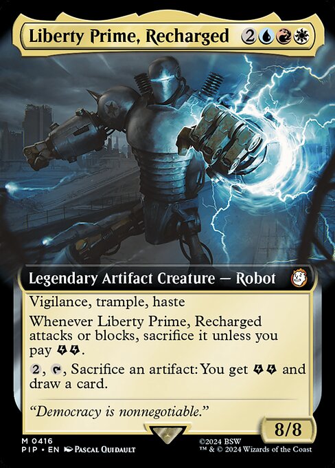 Liberty Prime, Recharged · Fallout 416/1068