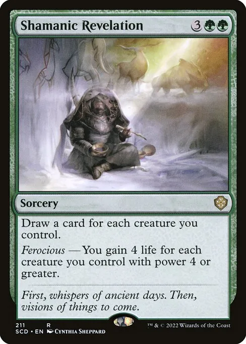 Shamanic Revelation · Starter Commander Decks 211/352