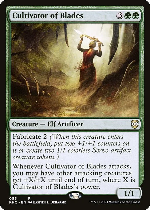 Cultivator of Blades · Kaldheim Commander 55/119