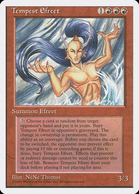 Tempest Efreet · Fourth Edition 225/380