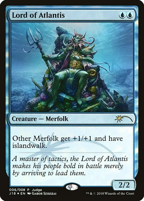 Lord of Atlantis · Judge Gift Cards 2018 6/8