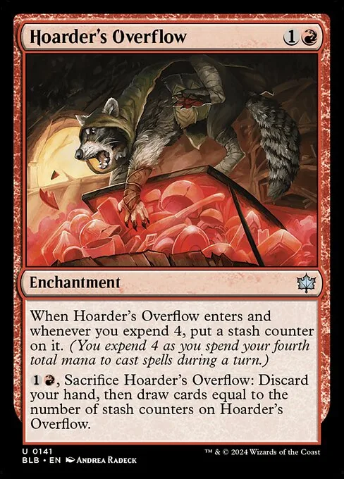 Hoarder's Overflow · Bloomburrow 141/398