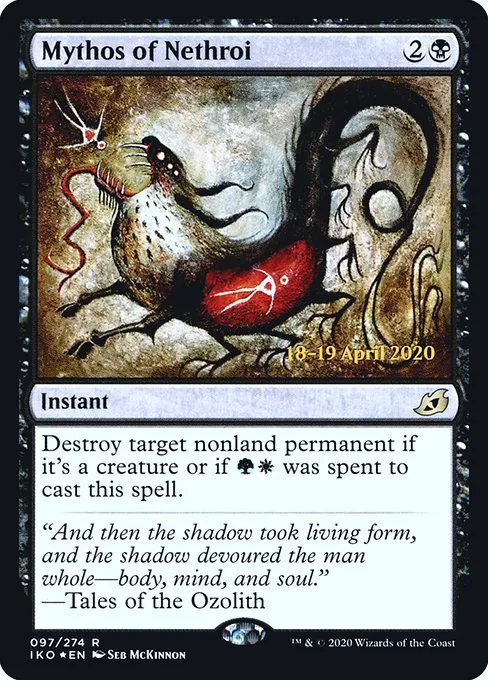 Mythos of Nethroi · Ikoria: Lair of Behemoths Promos 97s/137