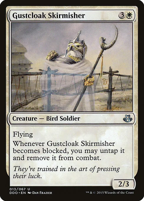 Gustcloak Skirmisher · Duel Decks: Elspeth vs. Kiora 13/67