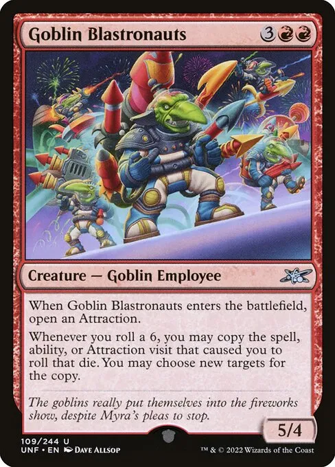 Goblin Blastronauts · Unfinity 109/639