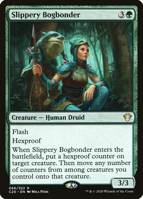 Slippery Bogbonder · Commander 2020 66/322