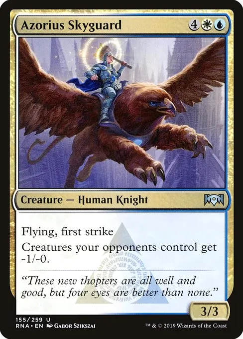 Azorius Skyguard · Ravnica Allegiance 155/273