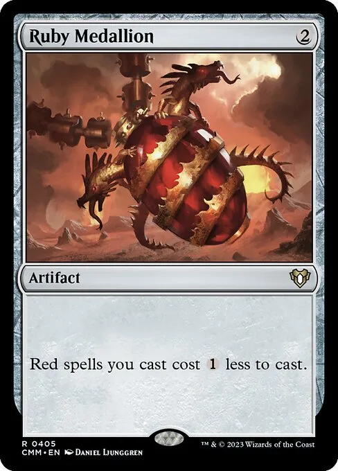 Ruby Medallion · Commander Masters 405/1067