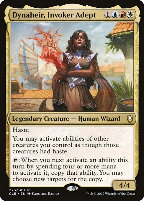 Dynaheir, Invoker Adept · Commander Legends: Battle for Baldur's Gate 273/936