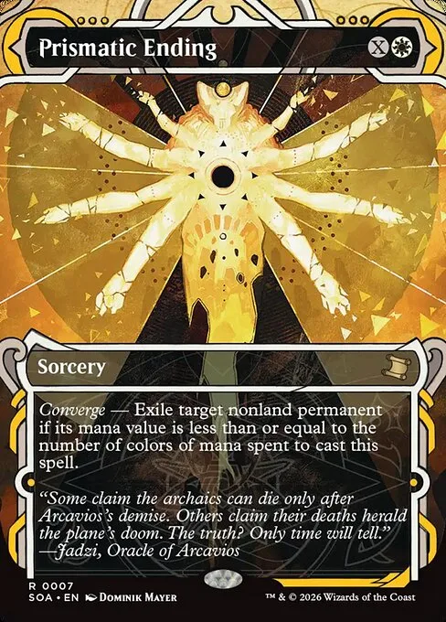 Prismatic Ending · Secrets of Strixhaven Mystical Archive 7/195
