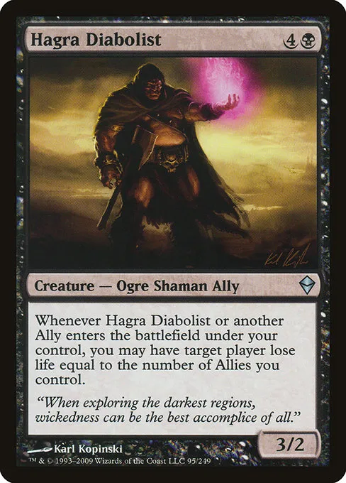 Hagra Diabolist · Zendikar 95/269