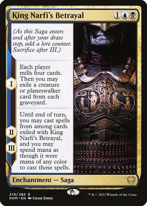 King Narfi's Betrayal · Kaldheim 219/425