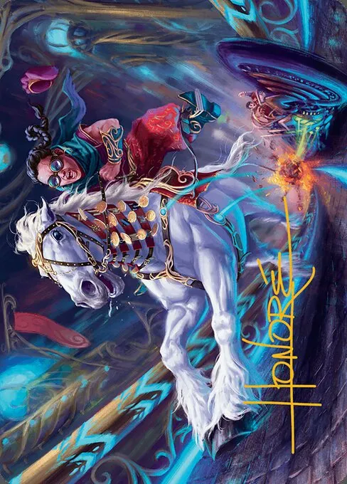 Gilded Ghoda // Gilded Ghoda · Aetherdrift Art Series 34/54