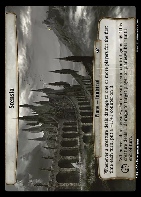 Stensia · March of the Machine Commander 159/450
