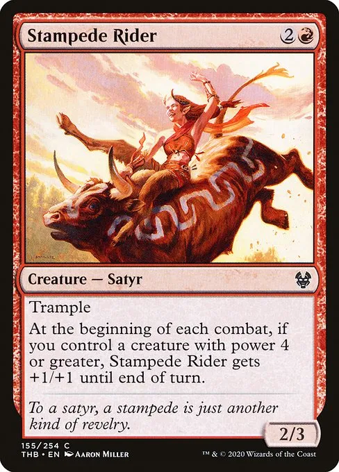Stampede Rider · Theros Beyond Death 155/358