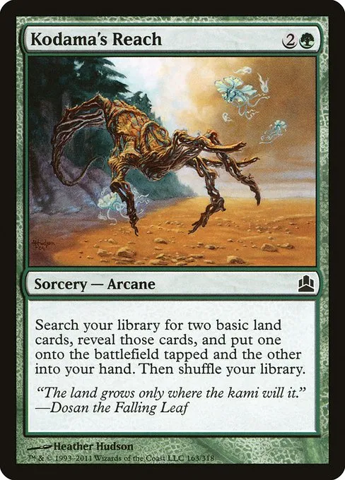 Kodama's Reach · Commander 2011 163/318