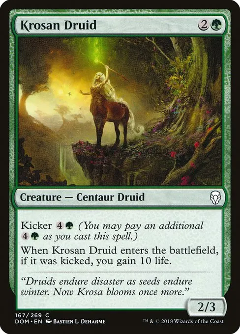 Krosan Druid · Dominaria 167/280
