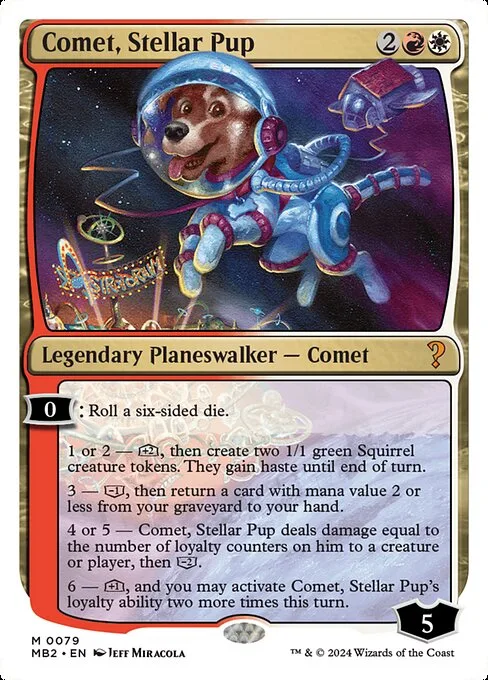 Comet, Stellar Pup · Mystery Booster 2 79/385