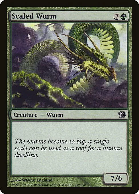 Scaled Wurm · Ninth Edition 269★/710