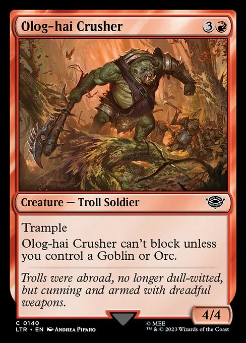 Olog-hai Crusher · The Lord of the Rings: Tales of Middle-earth 140/856