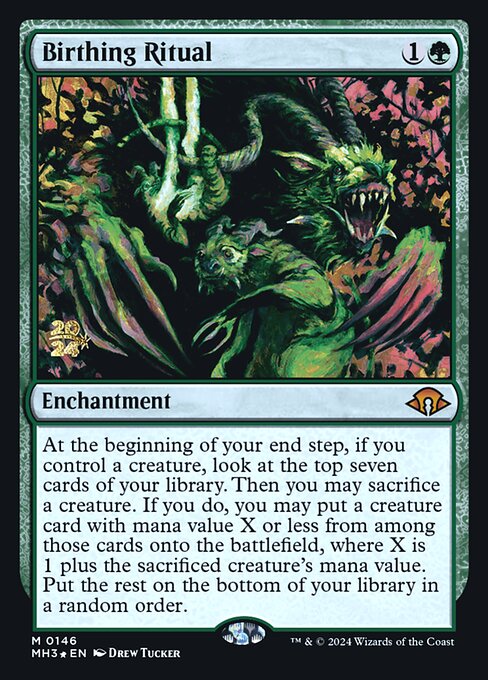 Birthing Ritual · Modern Horizons 3 Promos 146s/92