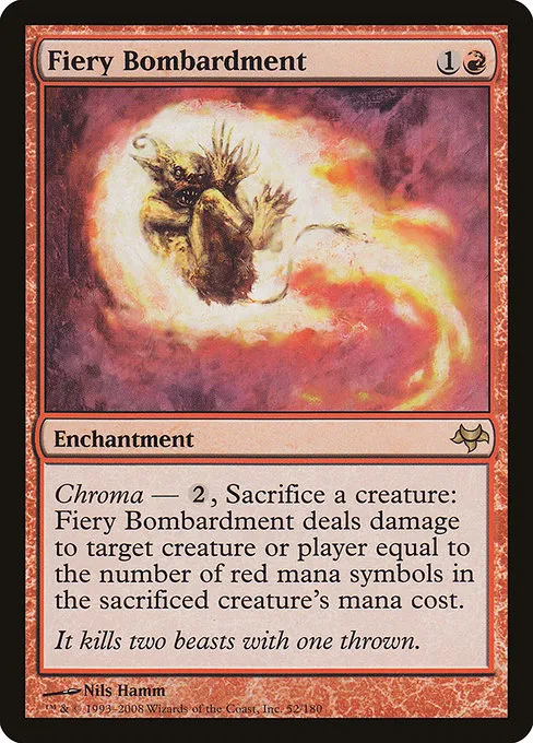 Fiery Bombardment · Eventide 52/180
