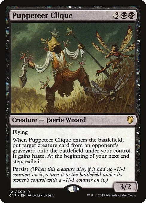 Puppeteer Clique · Commander 2017 121/309