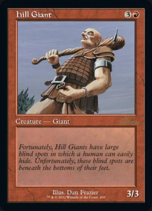 Hill Giant · 30th Anniversary Edition 450/594