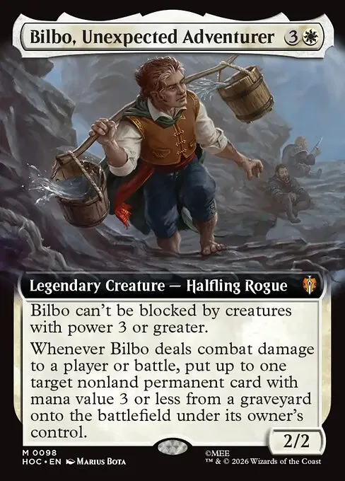 Bilbo, Unexpected Adventurer · The Hobbit Commander 98/7
