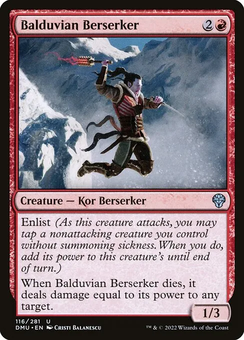 Balduvian Berserker · Dominaria United 116/453