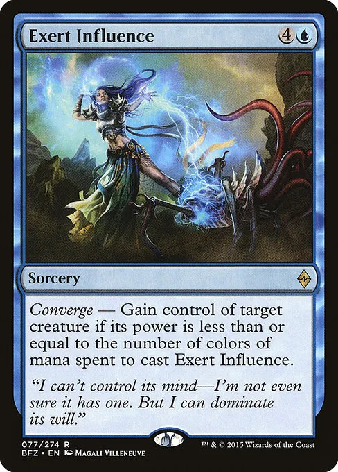 Exert Influence · Battle for Zendikar 77/299