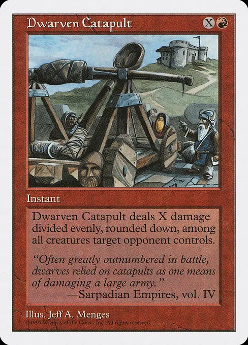 Dwarven Catapult · Fifth Edition 220/460