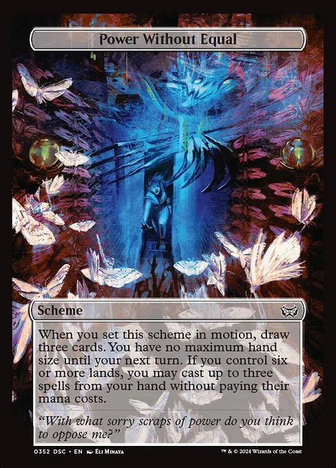 Power Without Equal · Duskmourn: House of Horror Commander 352/373