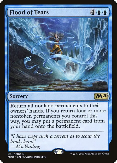 Flood of Tears · Core Set 2020 59/346