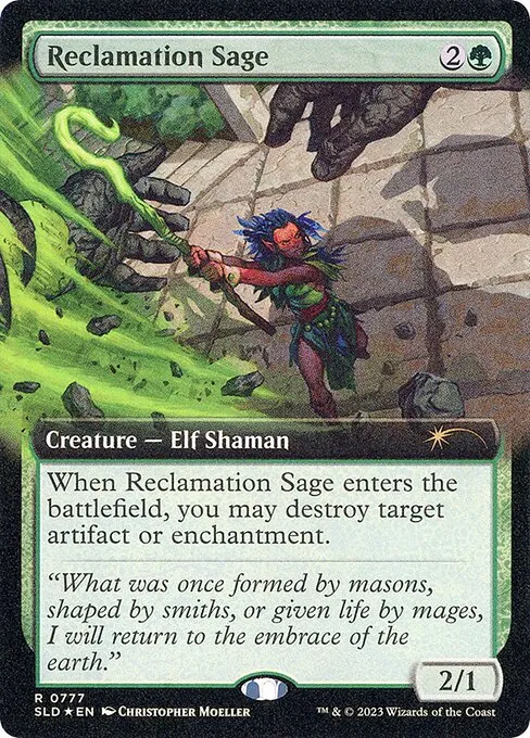 Reclamation Sage · Secret Lair Drop 777/2547