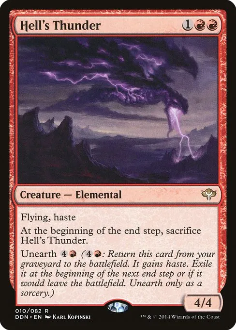 Hell's Thunder · Duel Decks: Speed vs. Cunning 10/82