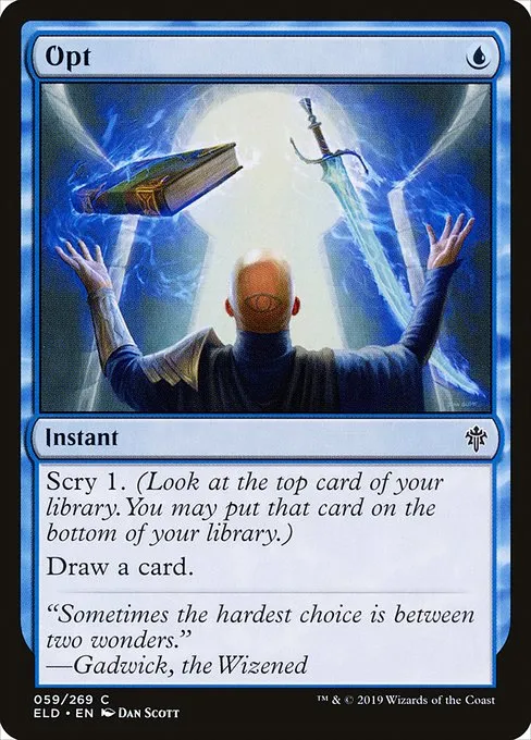 Opt · Throne of Eldraine 59/398