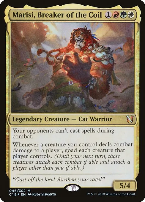 Marisi, Breaker of the Coil · Commander 2019 46/302