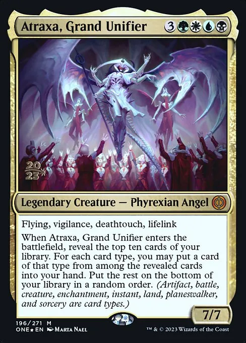 Atraxa, Grand Unifier · Phyrexia: All Will Be One Promos 196s/160