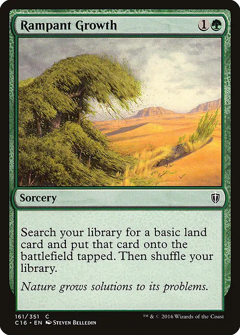 Rampant Growth · Commander 2016 161/351