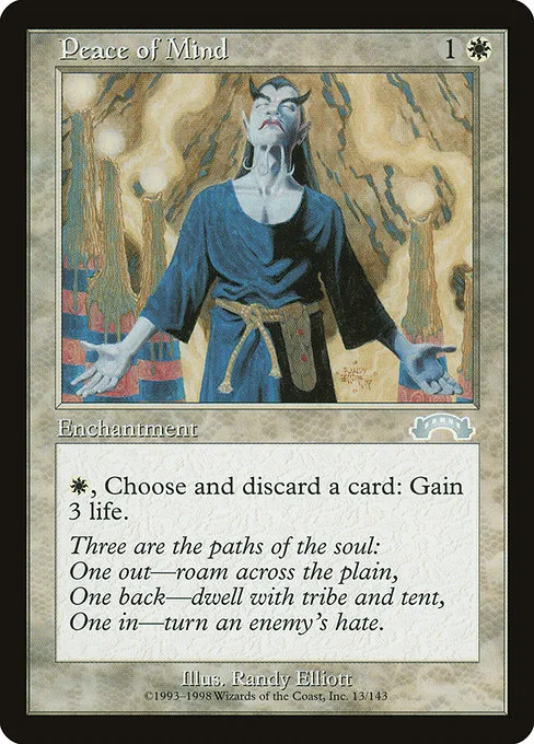 Peace of Mind · Exodus 13/143