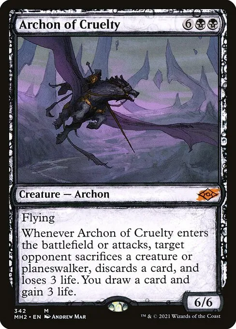 Archon of Cruelty · Modern Horizons 2 342/493