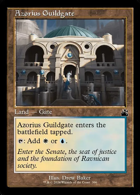 Azorius Guildgate · Ravnica Remastered 396/531