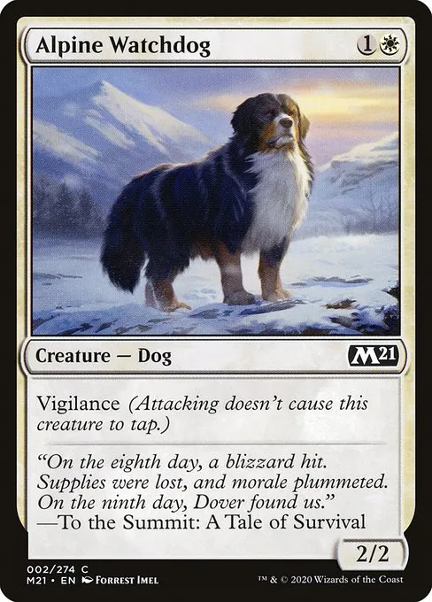 Alpine Watchdog · Core Set 2021 2/397