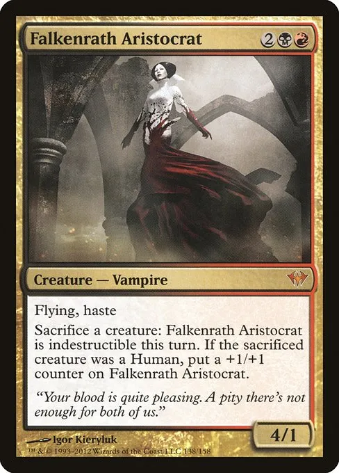 Falkenrath Aristocrat · Dark Ascension 138/158