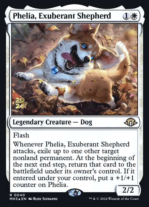Phelia, Exuberant Shepherd · Modern Horizons 3 Promos 40s/92