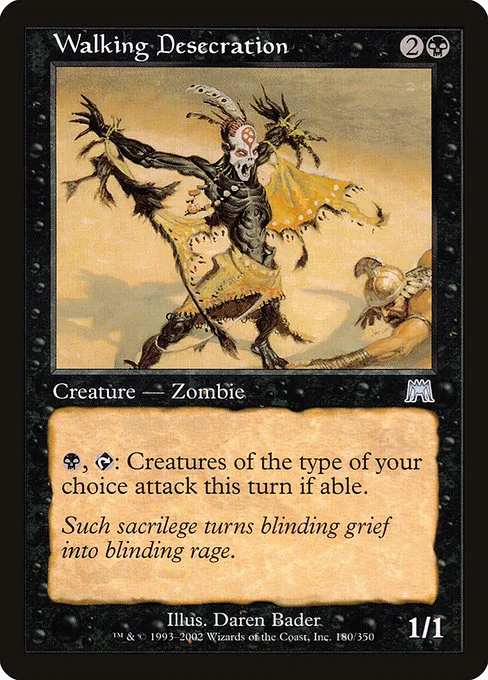 Walking Desecration · Onslaught 180/351