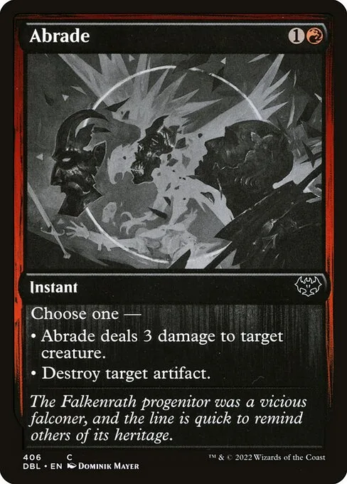 Abrade · Innistrad: Double Feature 406/535
