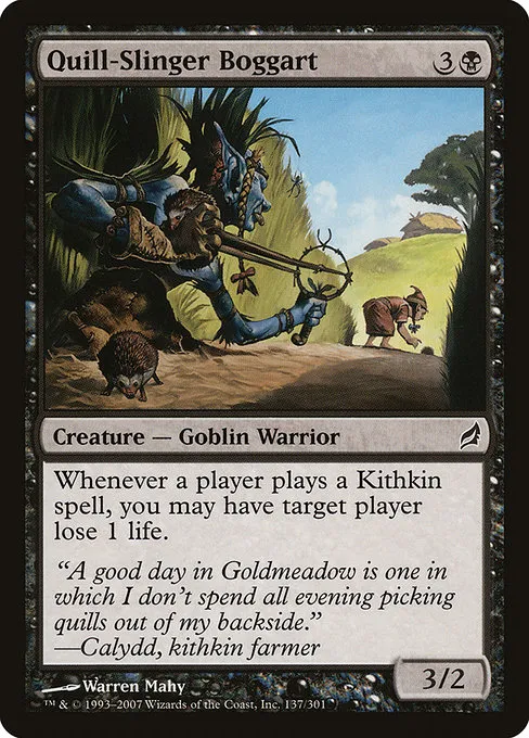 Quill-Slinger Boggart · Lorwyn 137/301