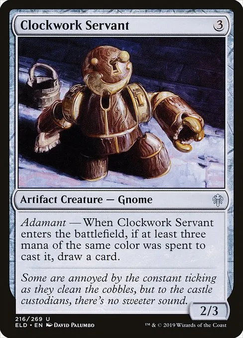 Clockwork Servant · Throne of Eldraine 216/398